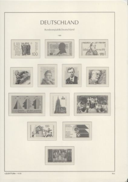Bundesrepublik Deutschland - 1989 - SF